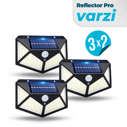 PACK 3X2 REFLECTOR PRO CARGA SOLAR VARZI